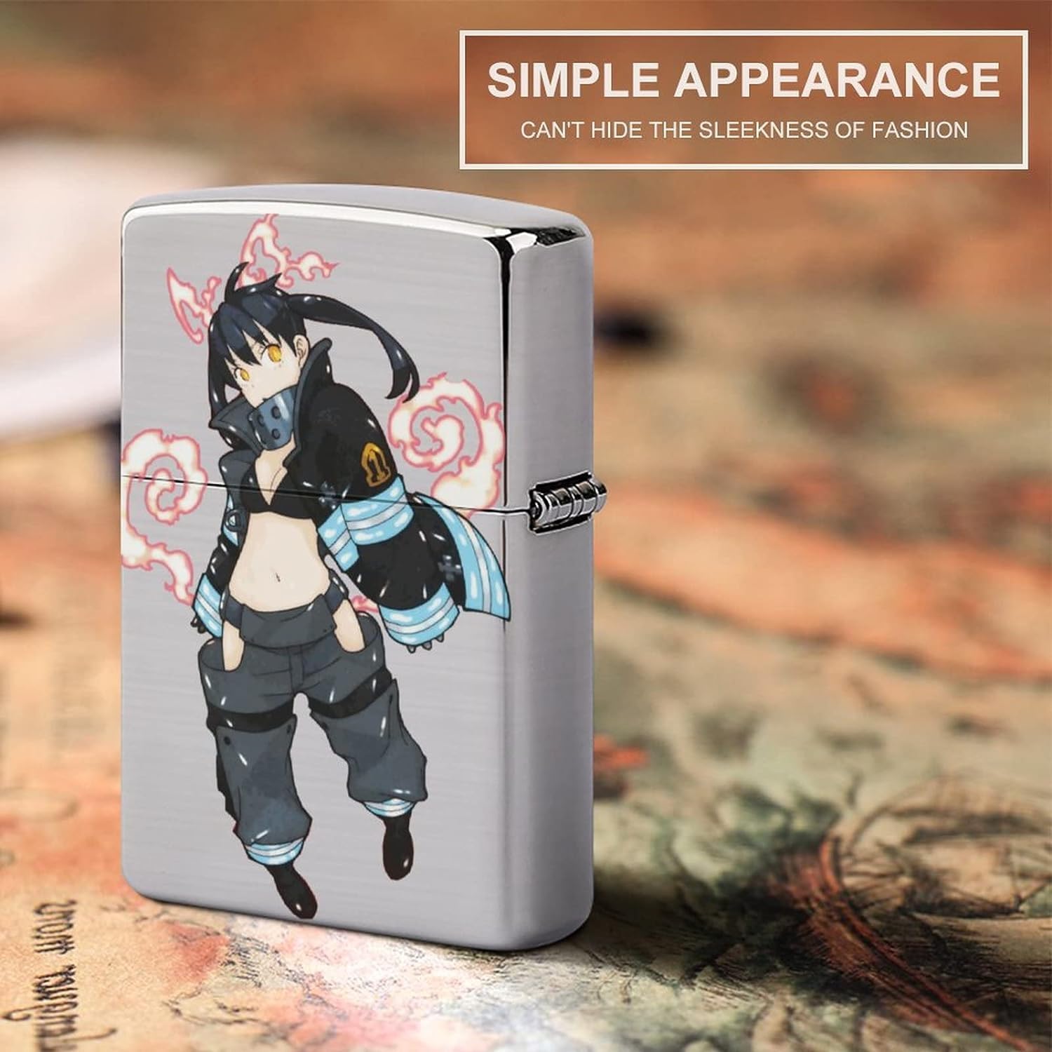 Amazon.co.jp: 炎炎ノ消防隊 ライターケース ZIPPO兼用ケース ジッポ
